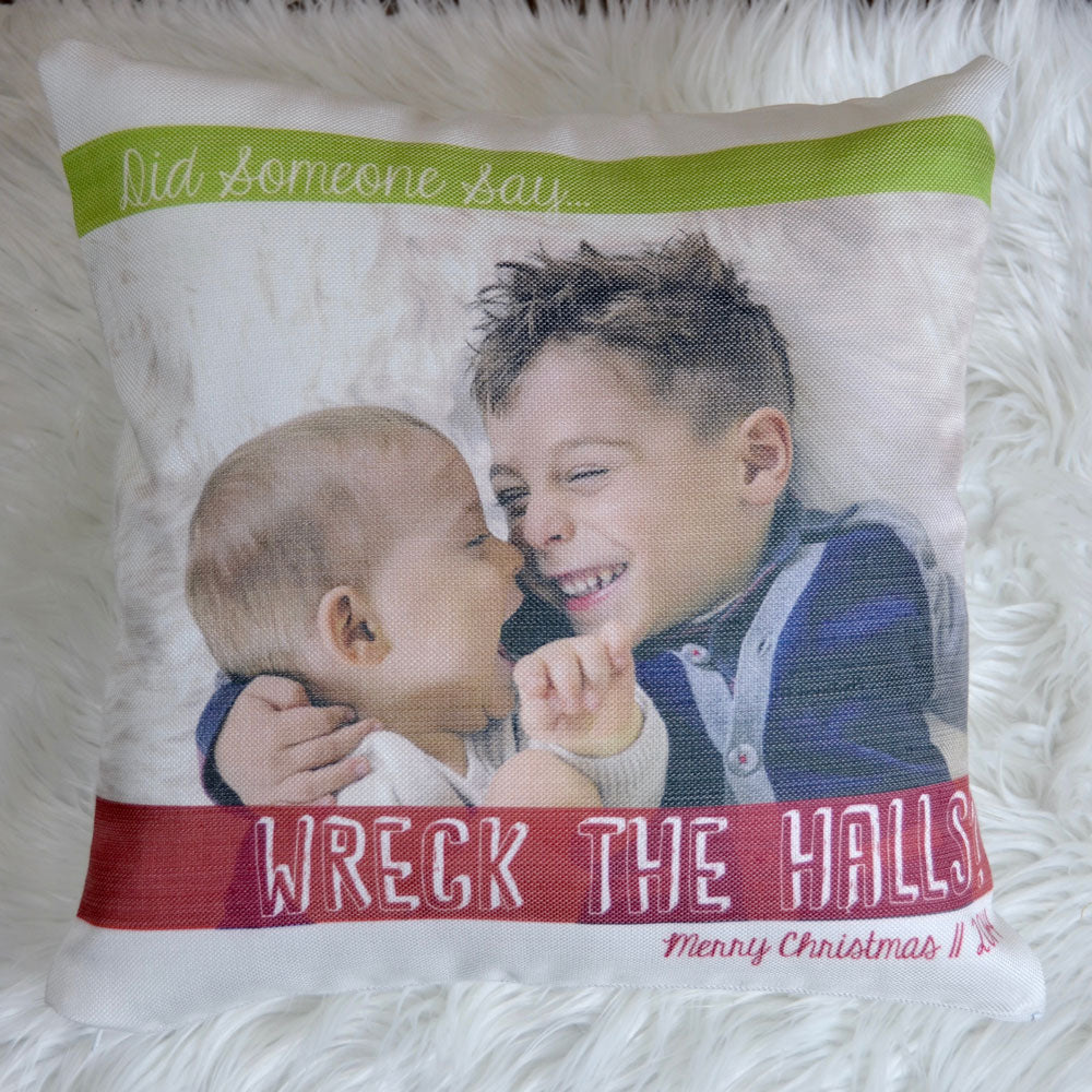 Christmas Photo Pillow