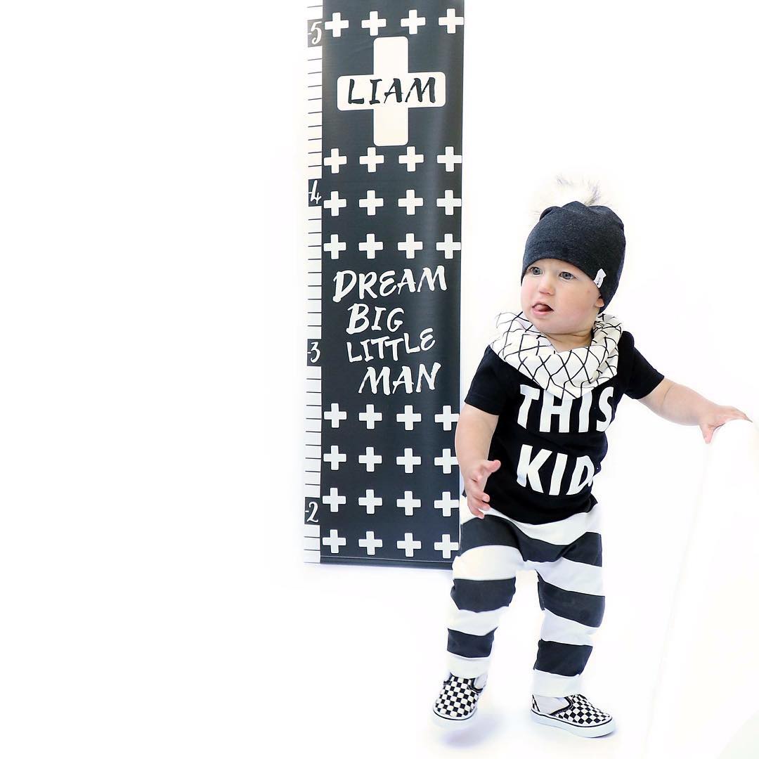 Dream Big Little Man Monochrome