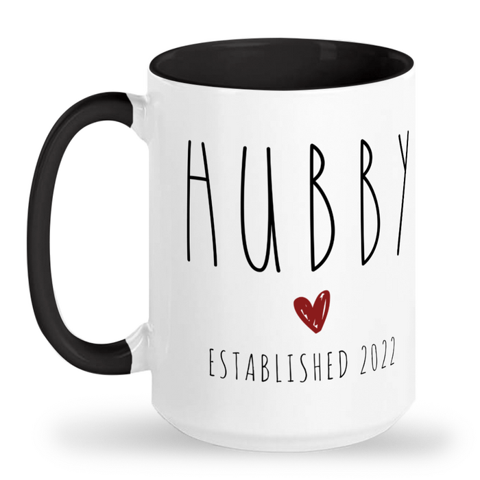 Personalized Hubby Mug with Year Established