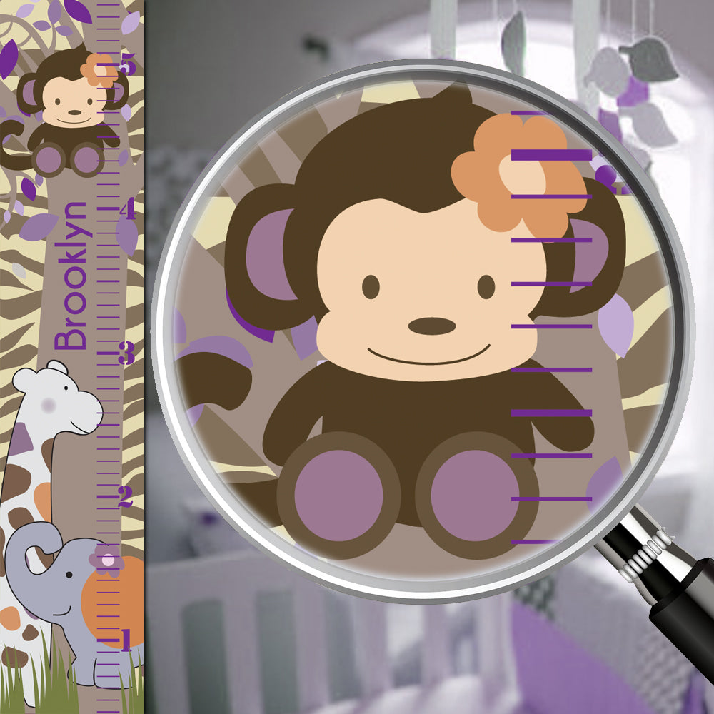 Personalized Jungle Growth Chart