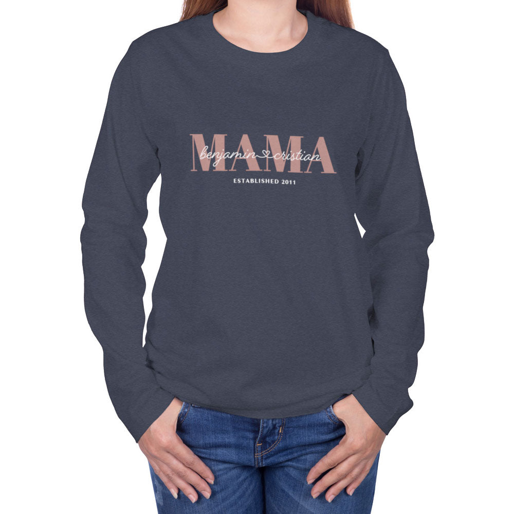 Personalized Mama Shirt