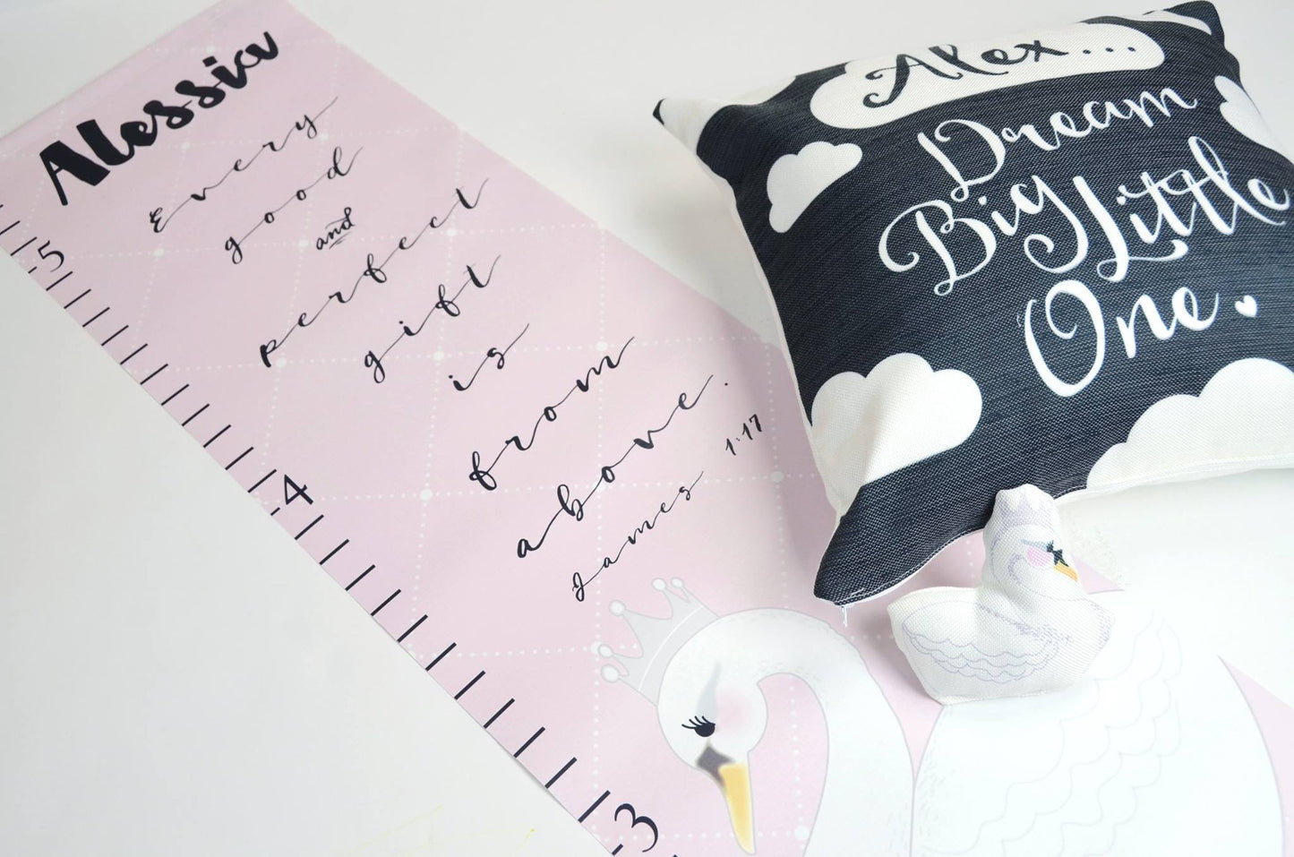 Personalized Swan Growth Chart