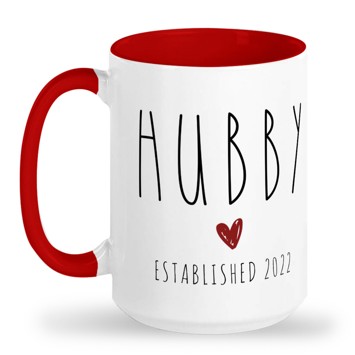 Personalized Hubby Mug with Year Established