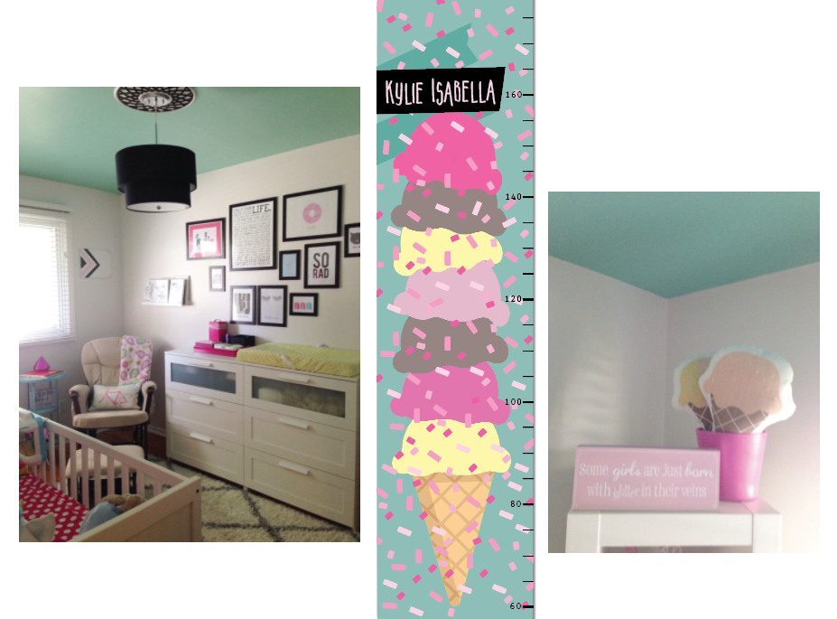 Personalized Growth Charts &#8211; I love you more than ice cream