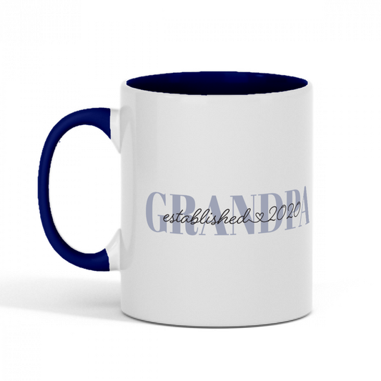 Personalized Grandpa Mug with Year Established