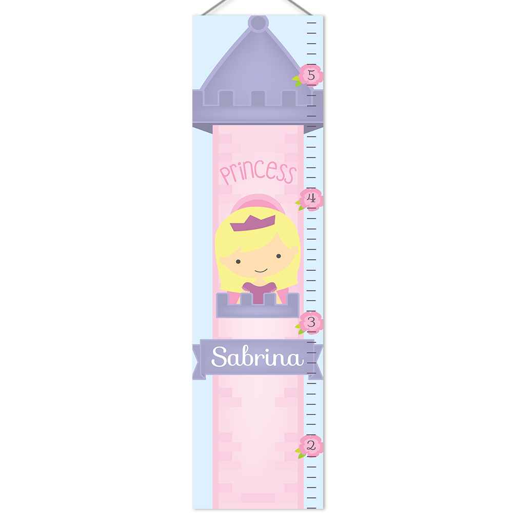 Personalized Growth Chart &#8211;  Little Princess