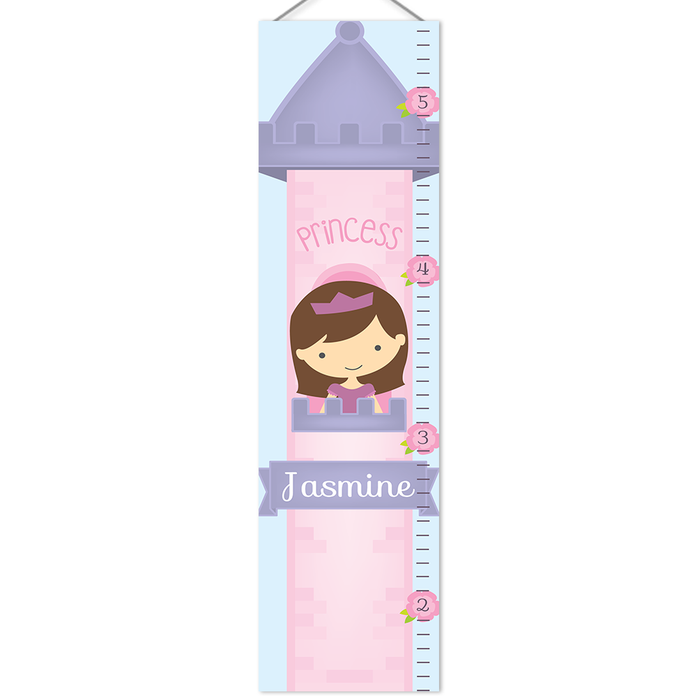 Personalized Growth Chart &#8211;  Little Princess