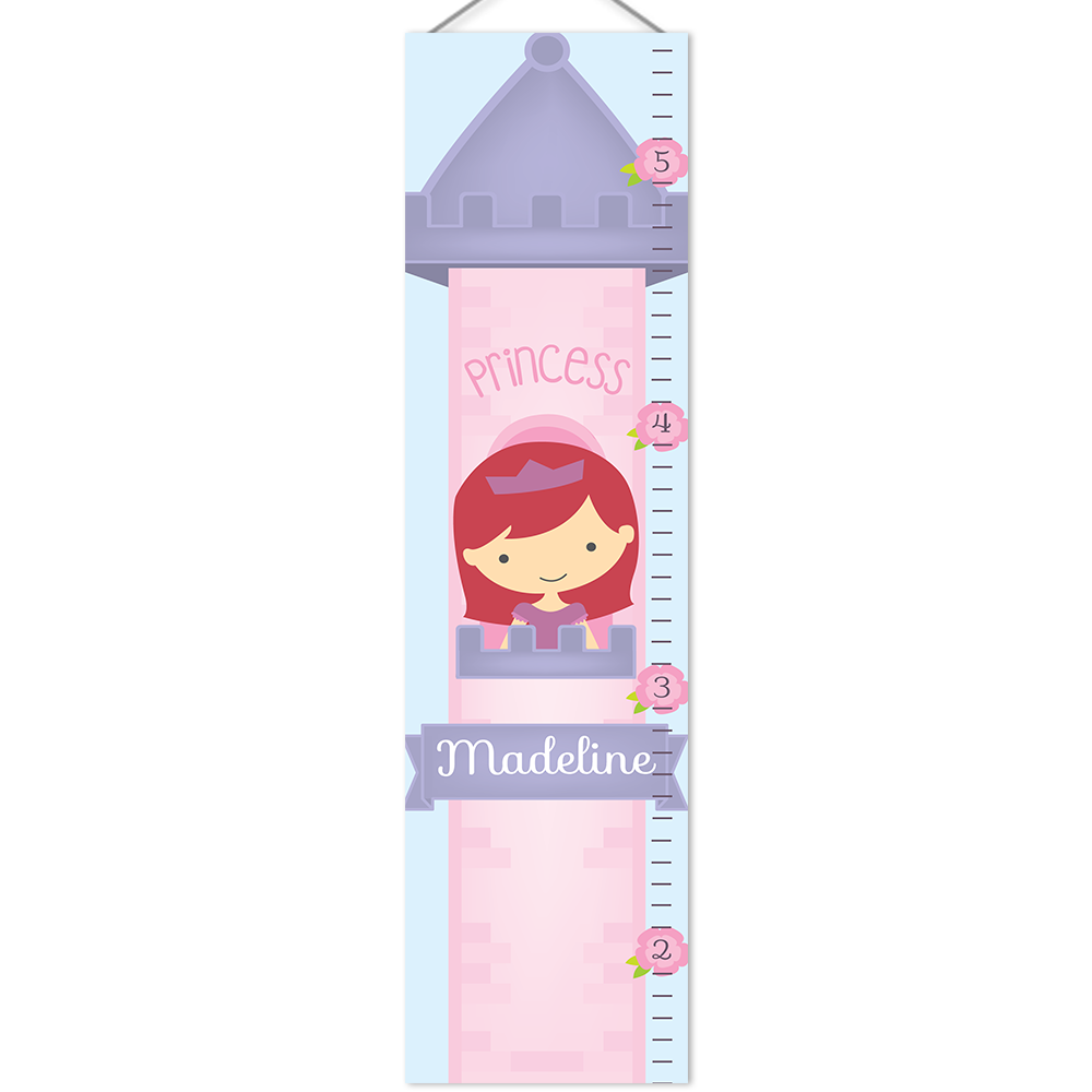 Personalized Growth Chart &#8211;  Little Princess