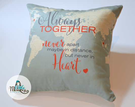 Always Together Personalized Pillow