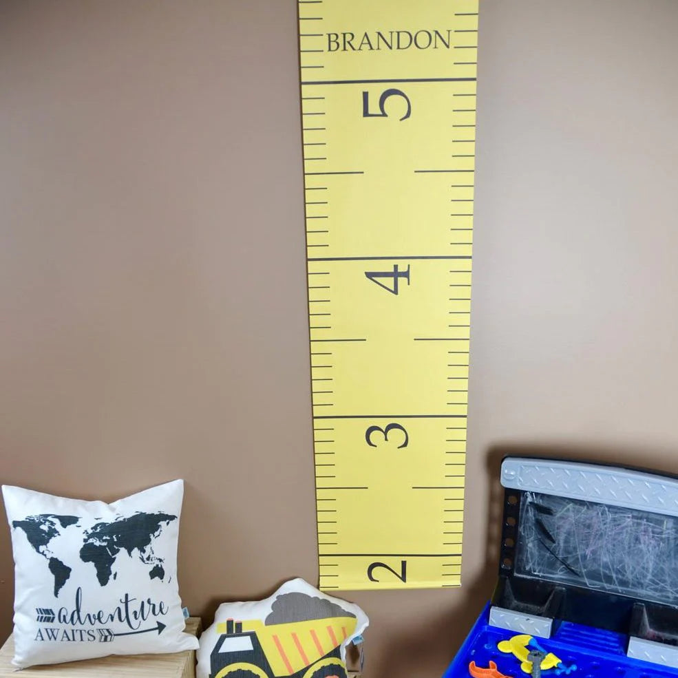 Personalized Growth Chart – Vintage Ruler Growth Chart